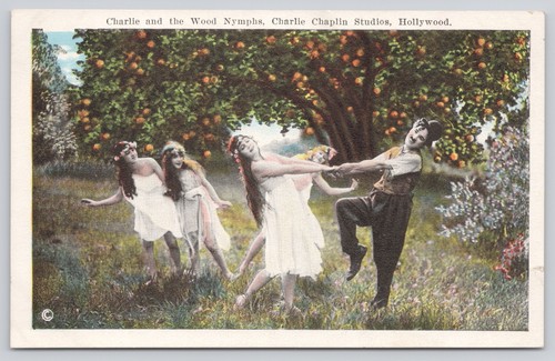 Charlie chaplin wood nymphs - chaplin,