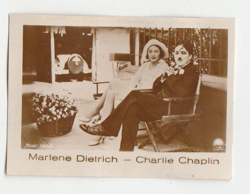 Charlie chaplin card mercedes - charlie,