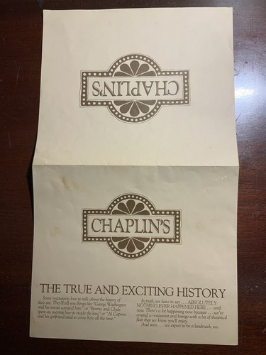 Chaplin restaurant wine soup - wine,